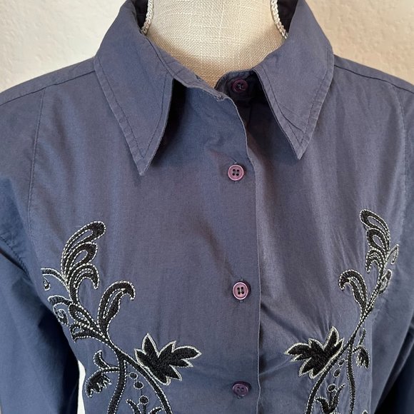 COLLECTIONS Western Vibe Embroidered Shirt - Large - Picture 3 of 10